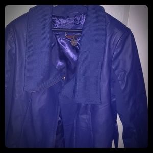 IMAN Platinum Collection Genuine Leather coat